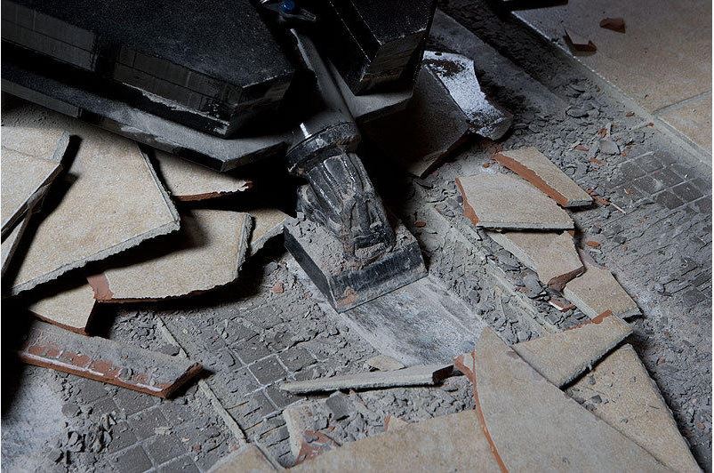 Tile Removal Interior Demolition Richmond VA Virginia