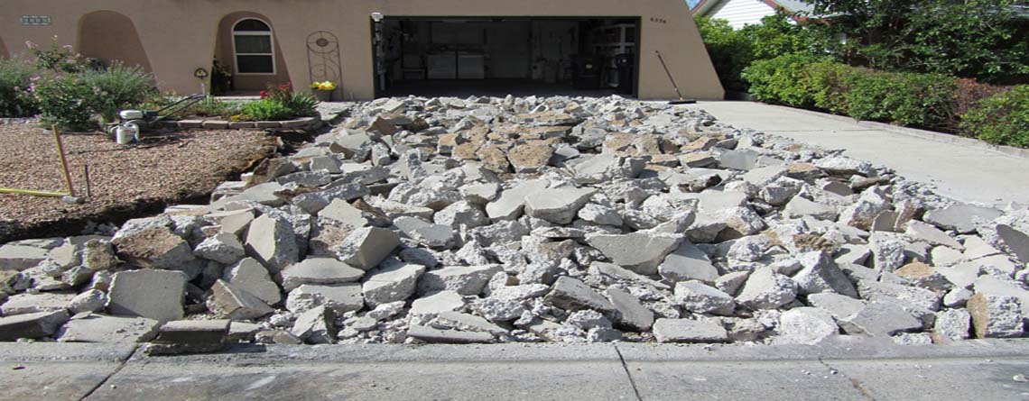 24 FT Wide Concrete Demolition And Removal In Delaware DE NEWARK NEW CASTLE WILMINGTON HOCKESSIN GREENWOOD